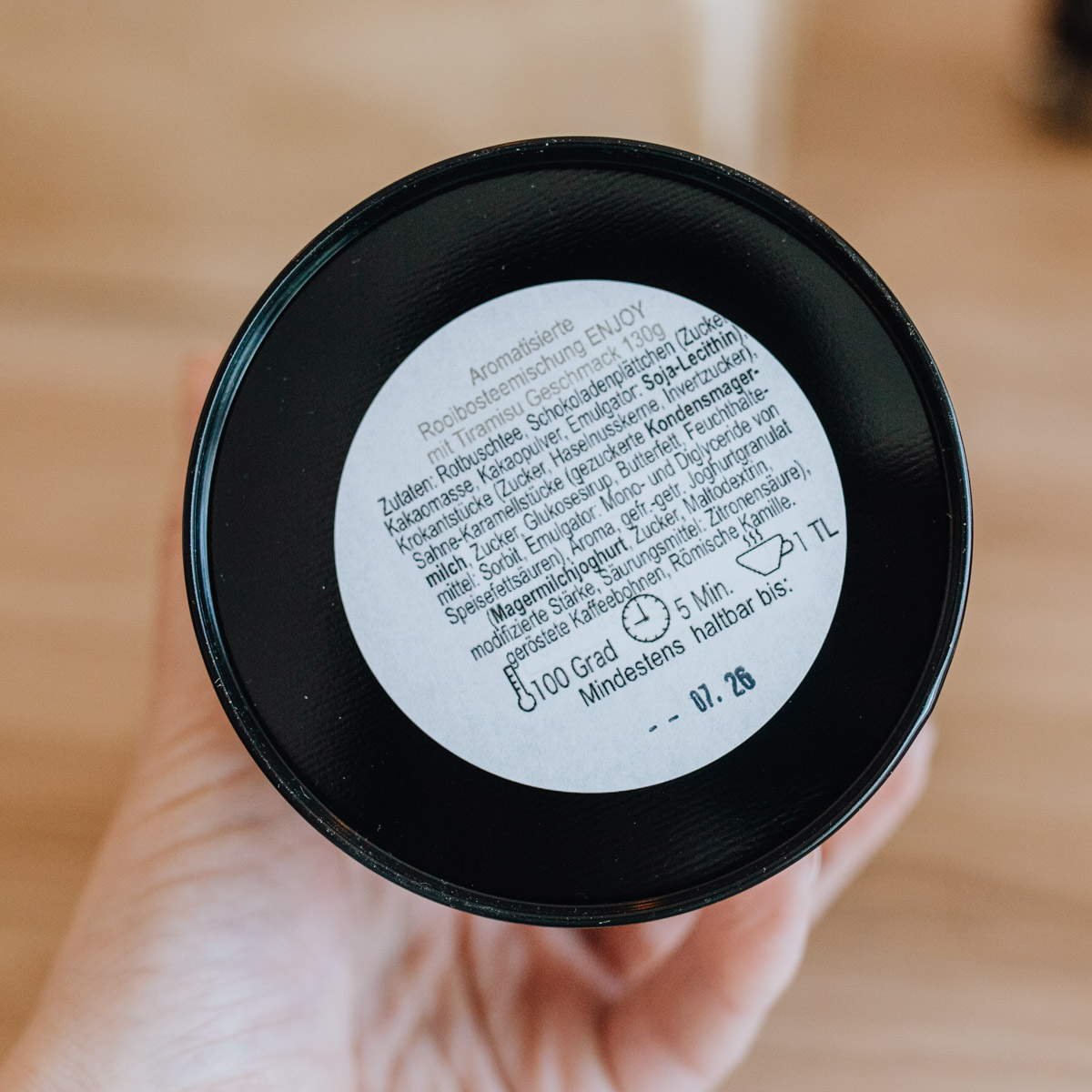 Enjoy Choco Caramell – Dose Rooibostee – Bild 3