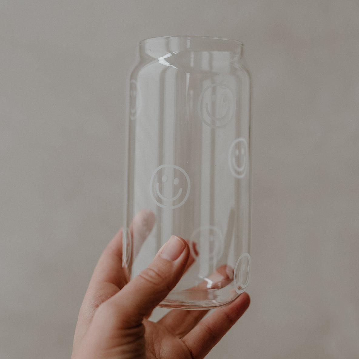 Smileys – Hohes Trinkglas – Bild 2