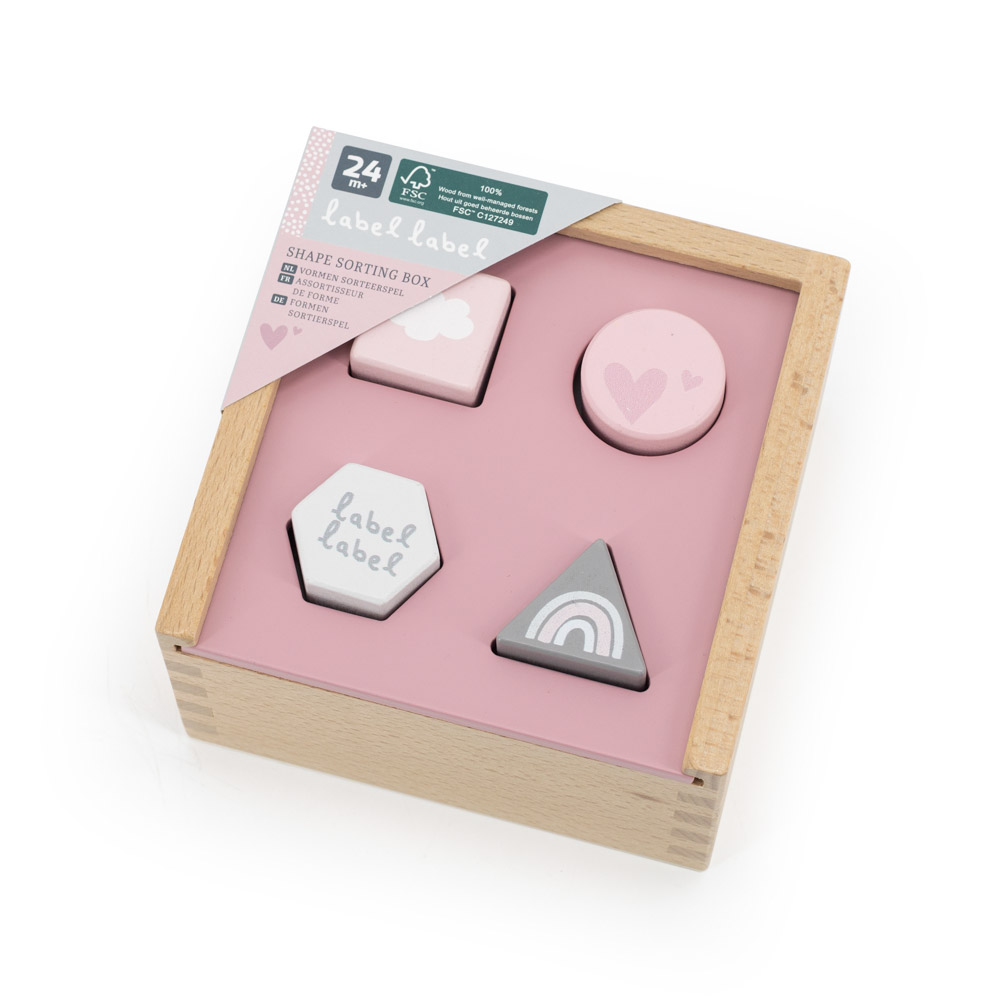 Sortierbox mit Formen – Rosa – Bild 4