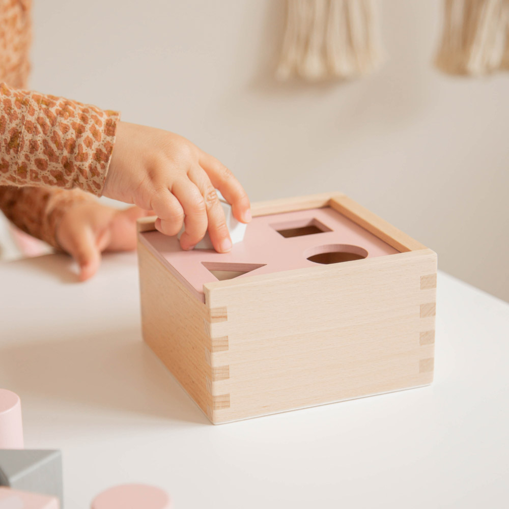 Sortierbox mit Formen – Rosa – Bild 2