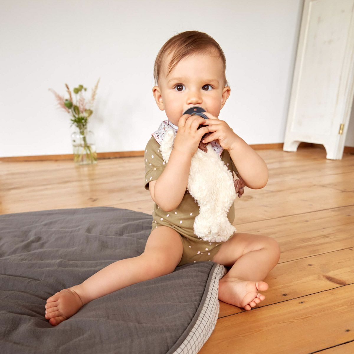 Schnuffeltuch – Tiny Farmer Schaf – Bild 4