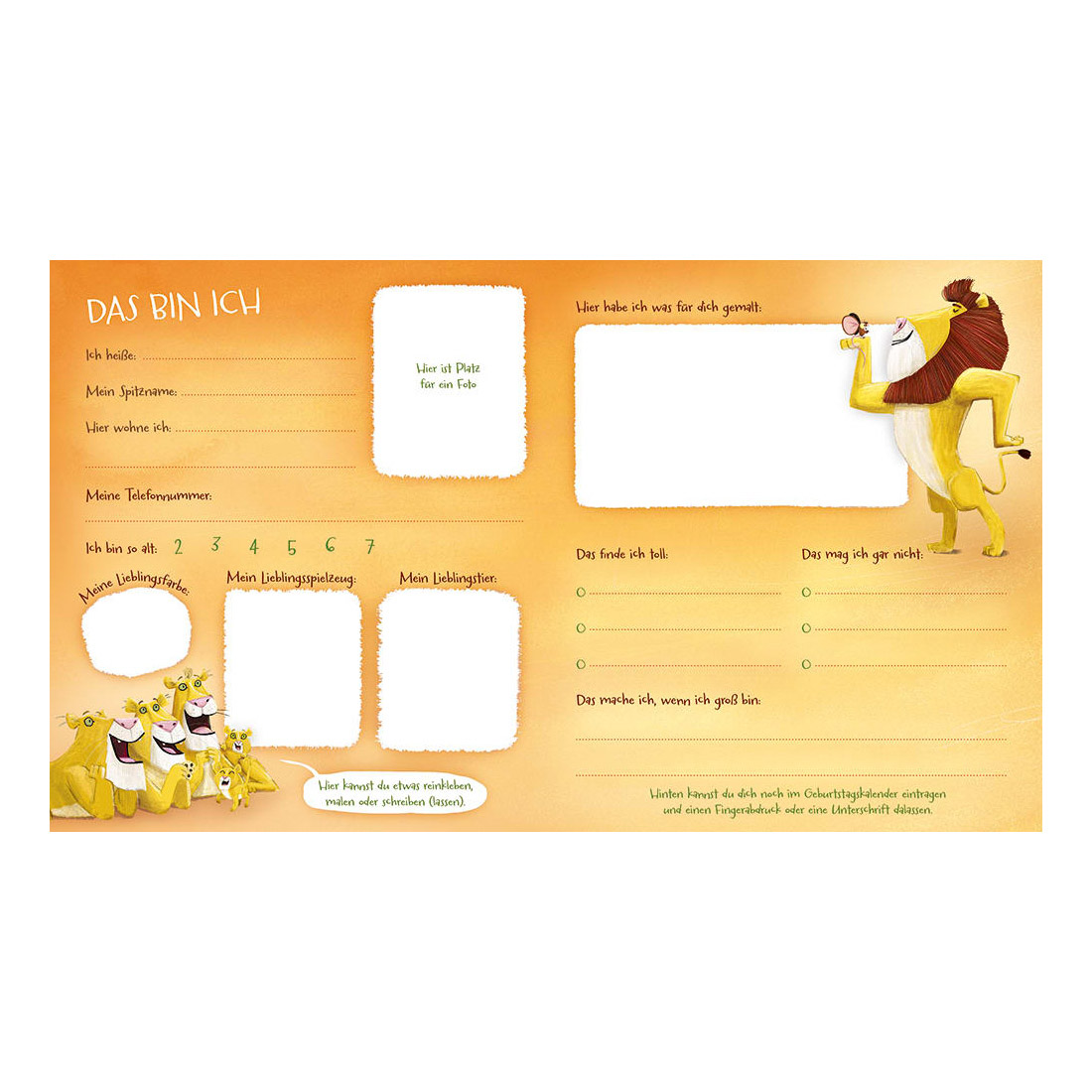 Der Löwe in dir – Freundebuch – Bild 2