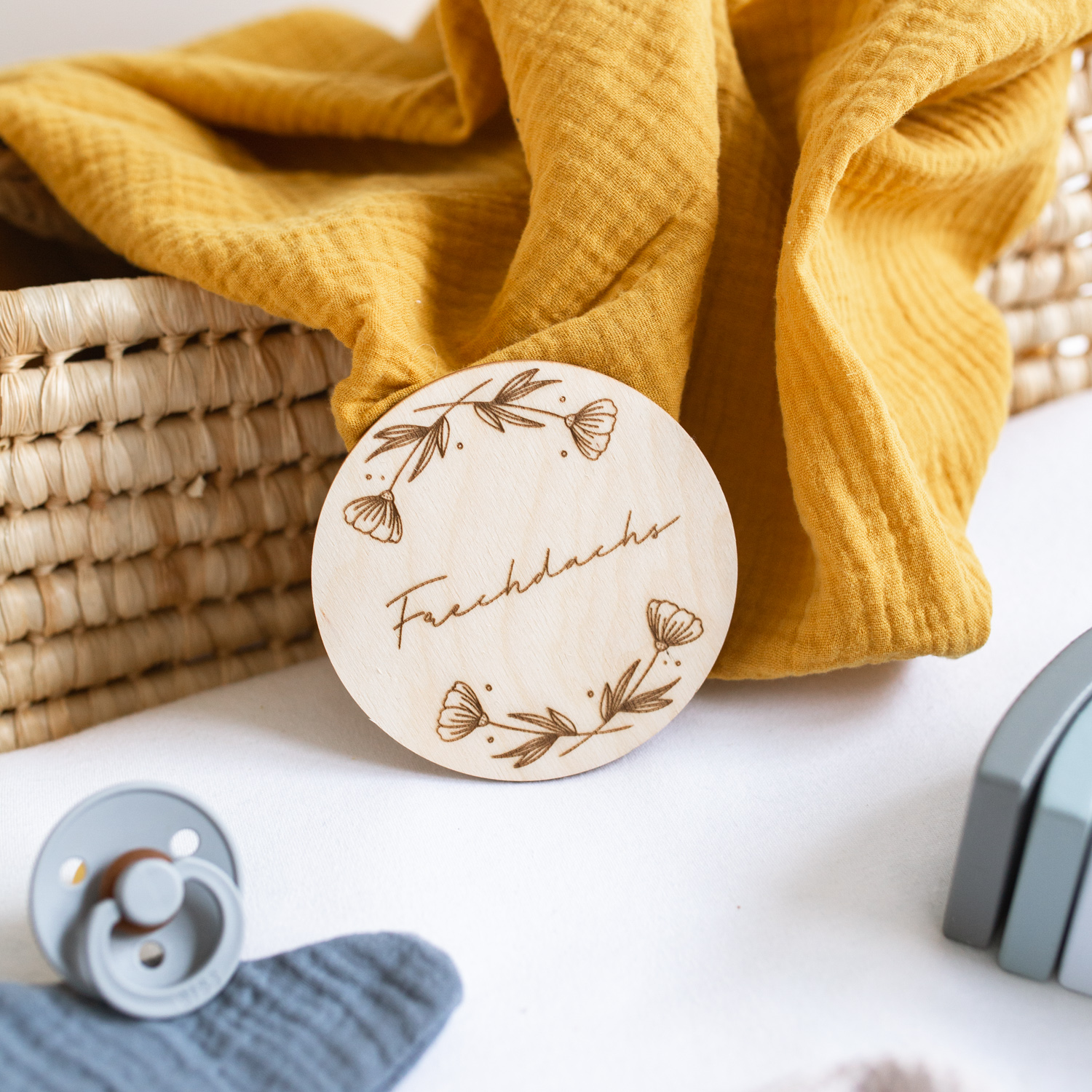 Frechdachs – Holzschild