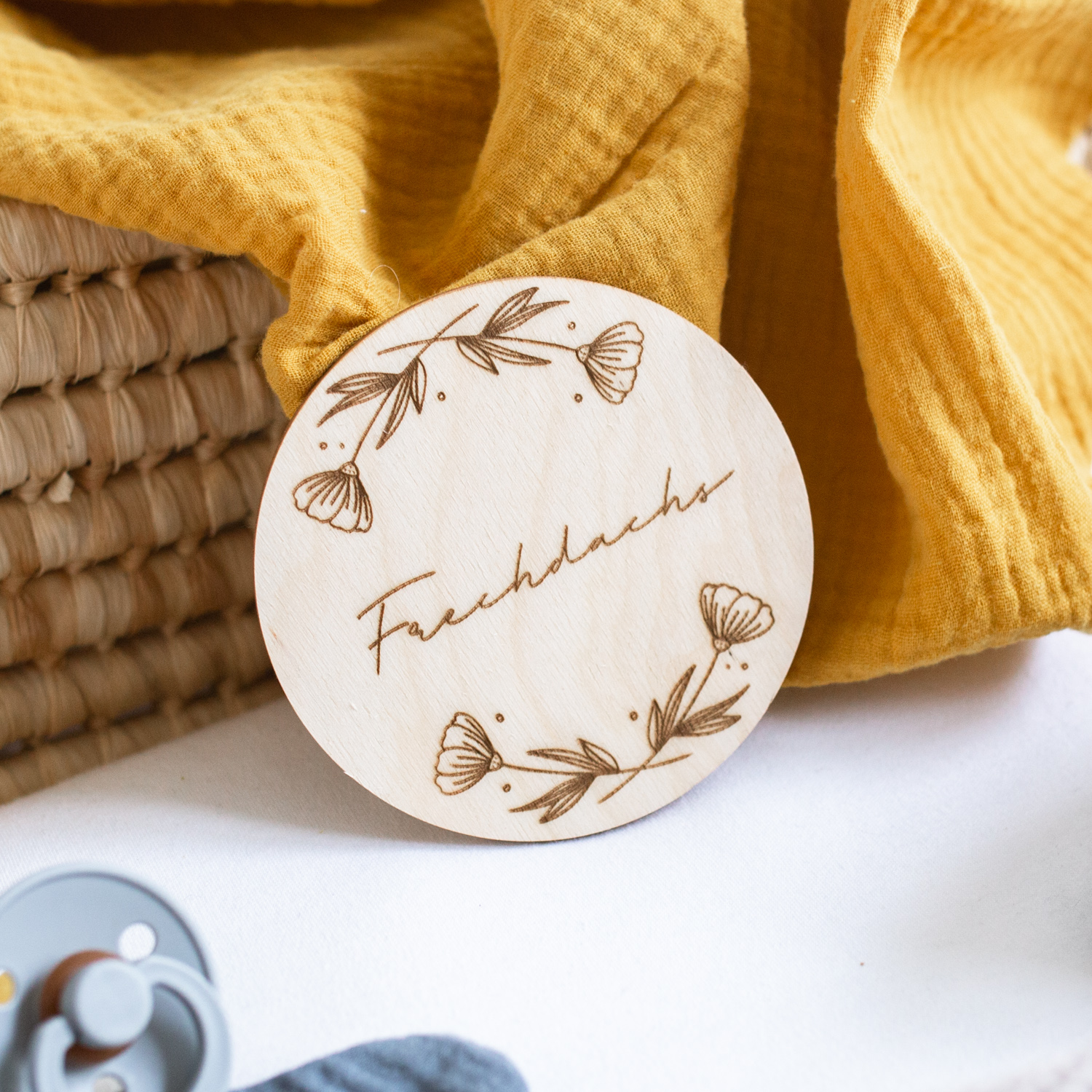 Frechdachs – Holzschild – Bild 3