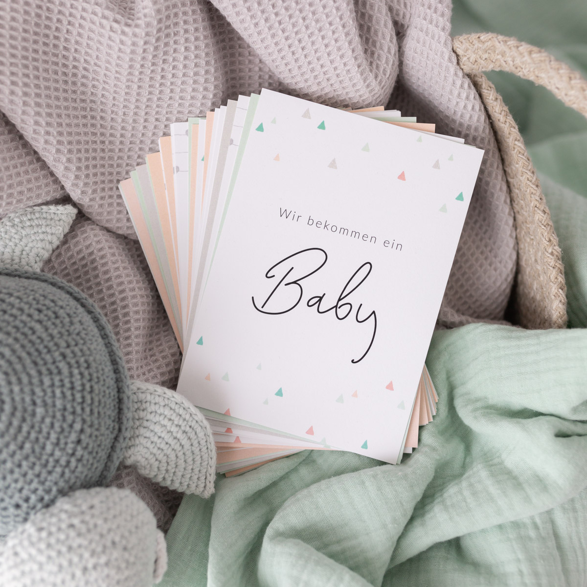 Babyglück – Meilensteinkarten Schwangerschaft – Bild 2