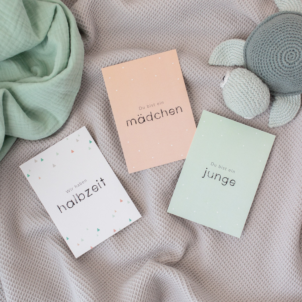 Babyglück – Meilensteinkarten Schwangerschaft – Bild 4