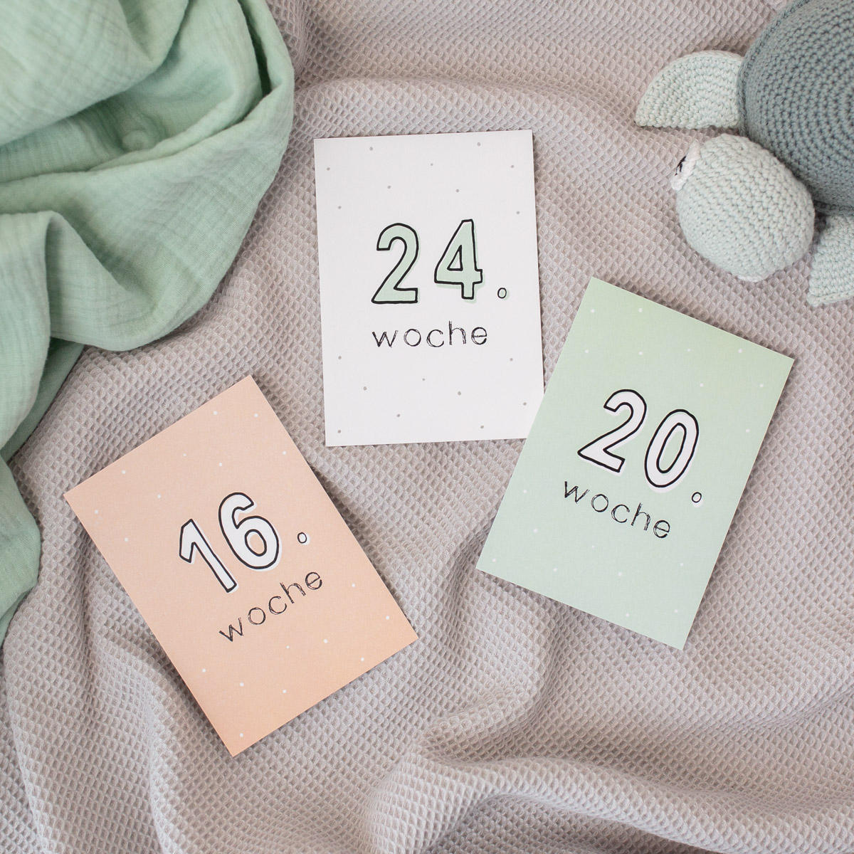 Babyglück – Meilensteinkarten Schwangerschaft – Bild 6