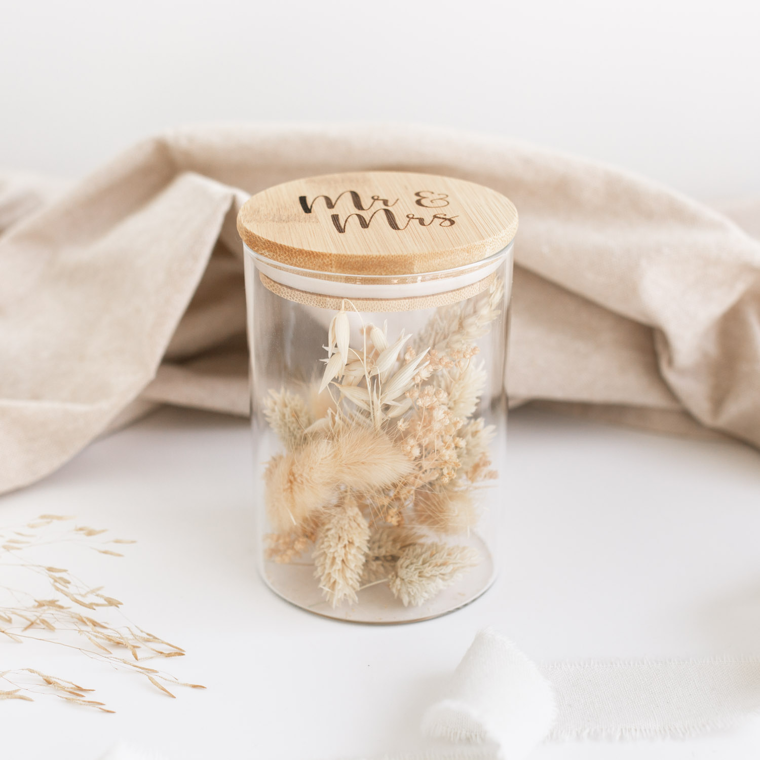 Mr & Mrs – Vorratsglas – Bild 3
