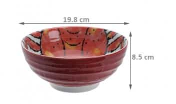 Schale 1000ml . Seafood Design . Krabbe . aus Japan – Bild 4