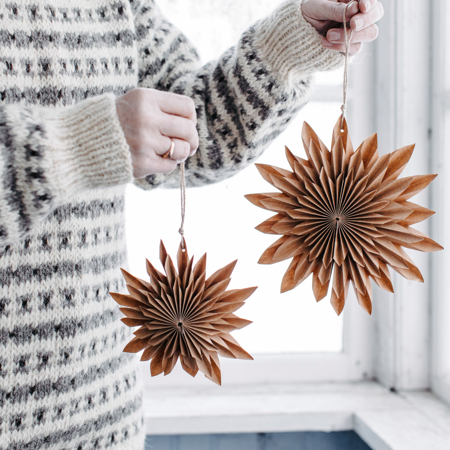 Papieranhänger Stern – Buared Kraft – Bild 2