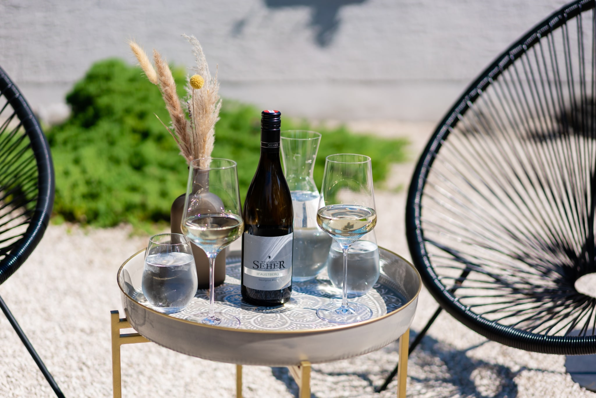 Marokkanisches Metalltablett Schwarz – Bild 4