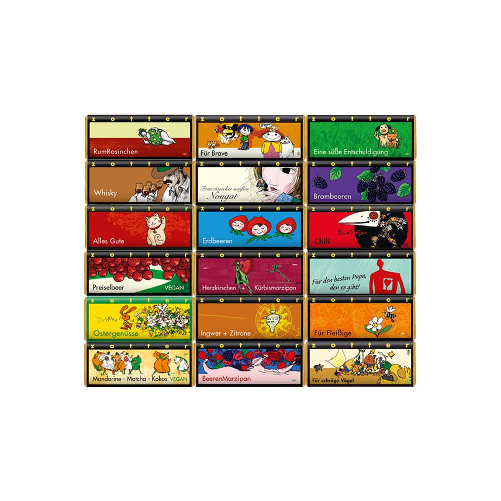 Zotter Schokolade Handgeschöpft